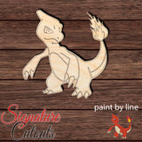 Anime 024 - Charmeleon Shape Cutout