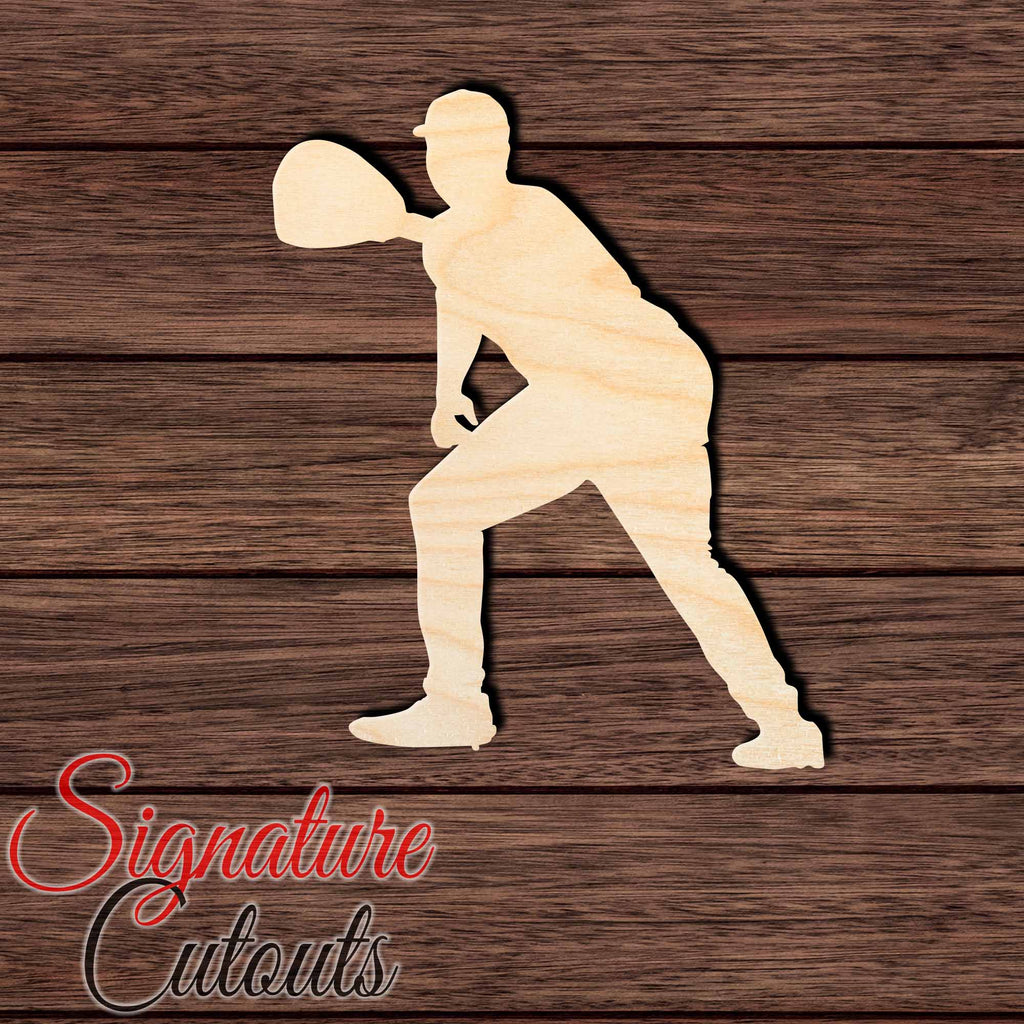 Baseball 022 Shape Cutout in Wood Craft Shapes & Bases Signature Cutouts