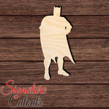 Bat 038 Shape Cutout in Wood Craft Shapes & Bases Signature Cutouts