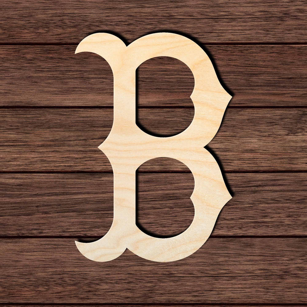 Boston 001 Shape Cutout in Wood Craft Shapes & Bases Signature Cutouts