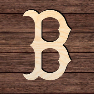 Boston 001 Shape Cutout in Wood Craft Shapes & Bases Signature Cutouts