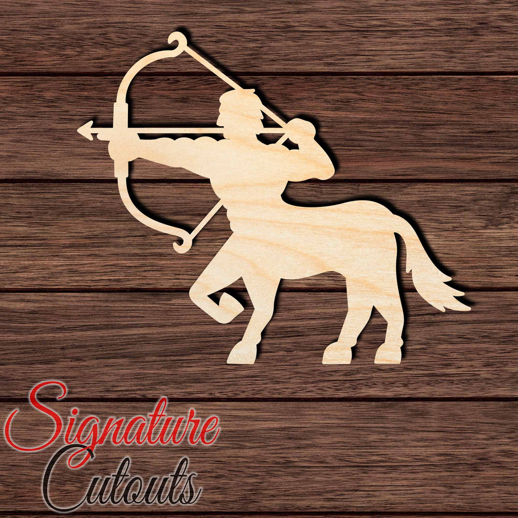Centaur Shape Cutout in Wood Craft Shapes & Bases Signature Cutouts