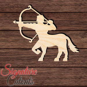 Centaur Shape Cutout in Wood Craft Shapes & Bases Signature Cutouts