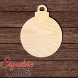 Christmas Ornament 005 Shape Cutout in Wood Craft Shapes & Bases Signature Cutouts