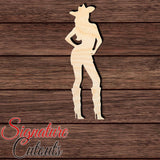Cowgirl 008 Shape Cutout