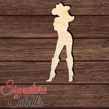 Cowgirl 009 Shape Cutout