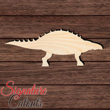 Dinosaur 036 - Silvisaurus Shape Cutout in Wood Craft Shapes & Bases Signature Cutouts