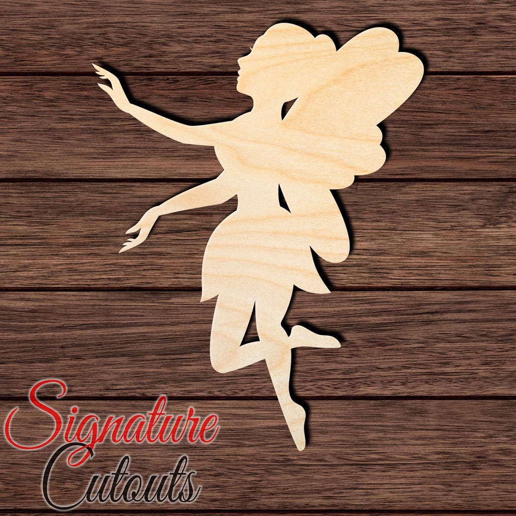 Fairy 006 Wooden Shape Cutout Craft Shapes & Bases Signature Cutouts