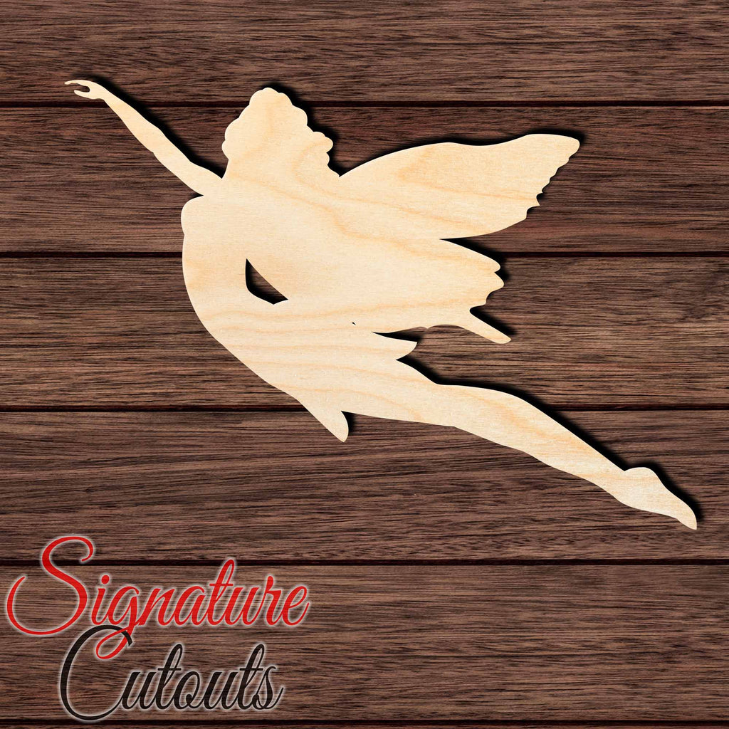 Fairy 007 Wooden Shape Cutout Craft Shapes & Bases Signature Cutouts