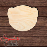 Ferret Head 001 Shape Cutout