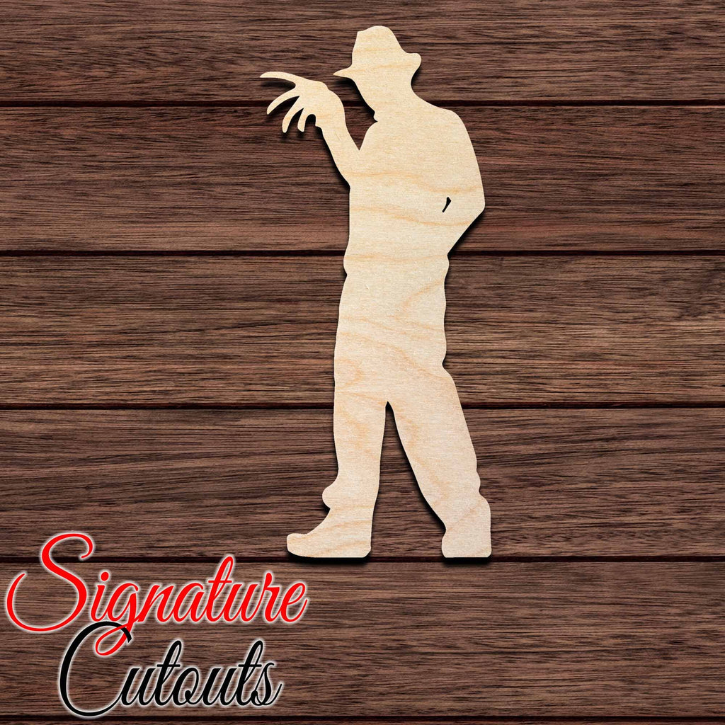 Freddy Krueger 002 Shape Cutout Craft Shapes & Bases Signature Cutouts