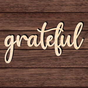 grateful 001 Shape Cutout Craft Shapes & Bases Signature Cutouts