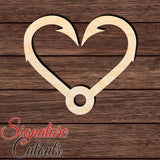 Hook Heart 001 Shape Cutout