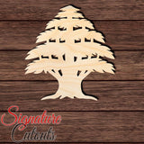 Lebanon Cedar Tree Shape Cutout