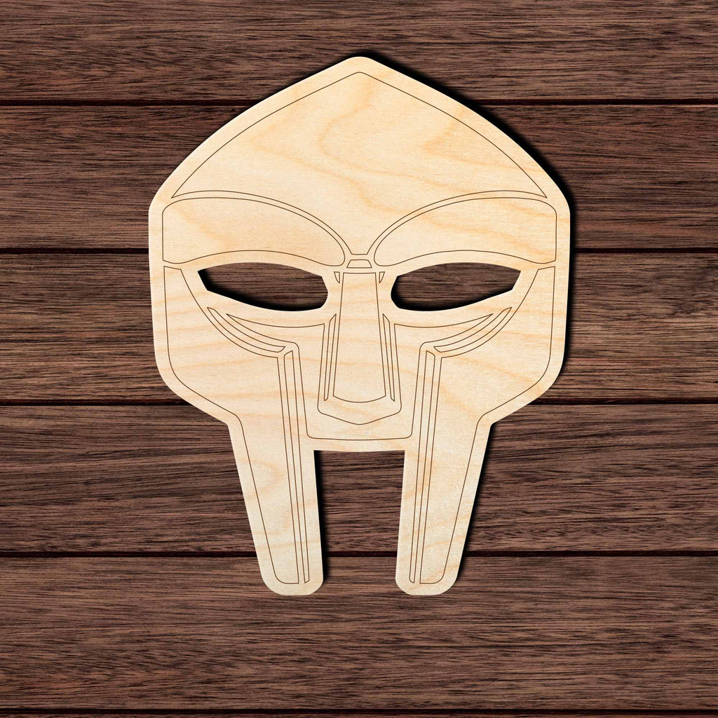MF Doom Mask 001 Shape Cutout Craft Shapes & Bases Signature Cutouts