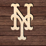 New York Baseball 001 Shape Cutout