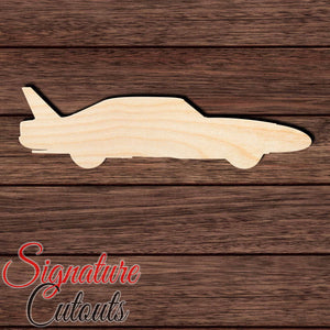 Plymouth Superbird Shape Cutout in Wood Craft Shapes & Bases Signature Cutouts