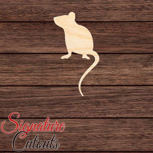 Rat 003 Shape Cutout in Wood Craft Shapes & Bases Signature Cutouts