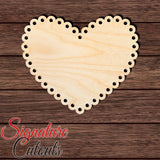 Scalloped Heart 002 Shape Cutout