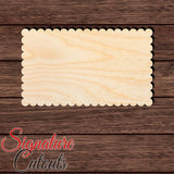 Scalloped Rectangle 001 Shape Cutout