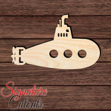 Submarine 003 Shape Cutout