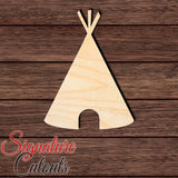 Teepee 001 Shape Cutout