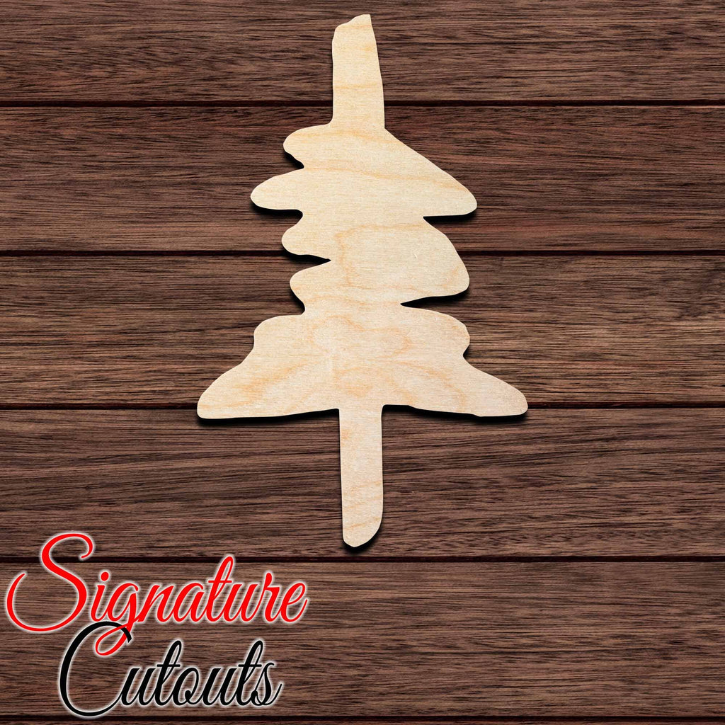 Tree 011 Shape Cutout Craft Shapes & Bases Signature Cutouts