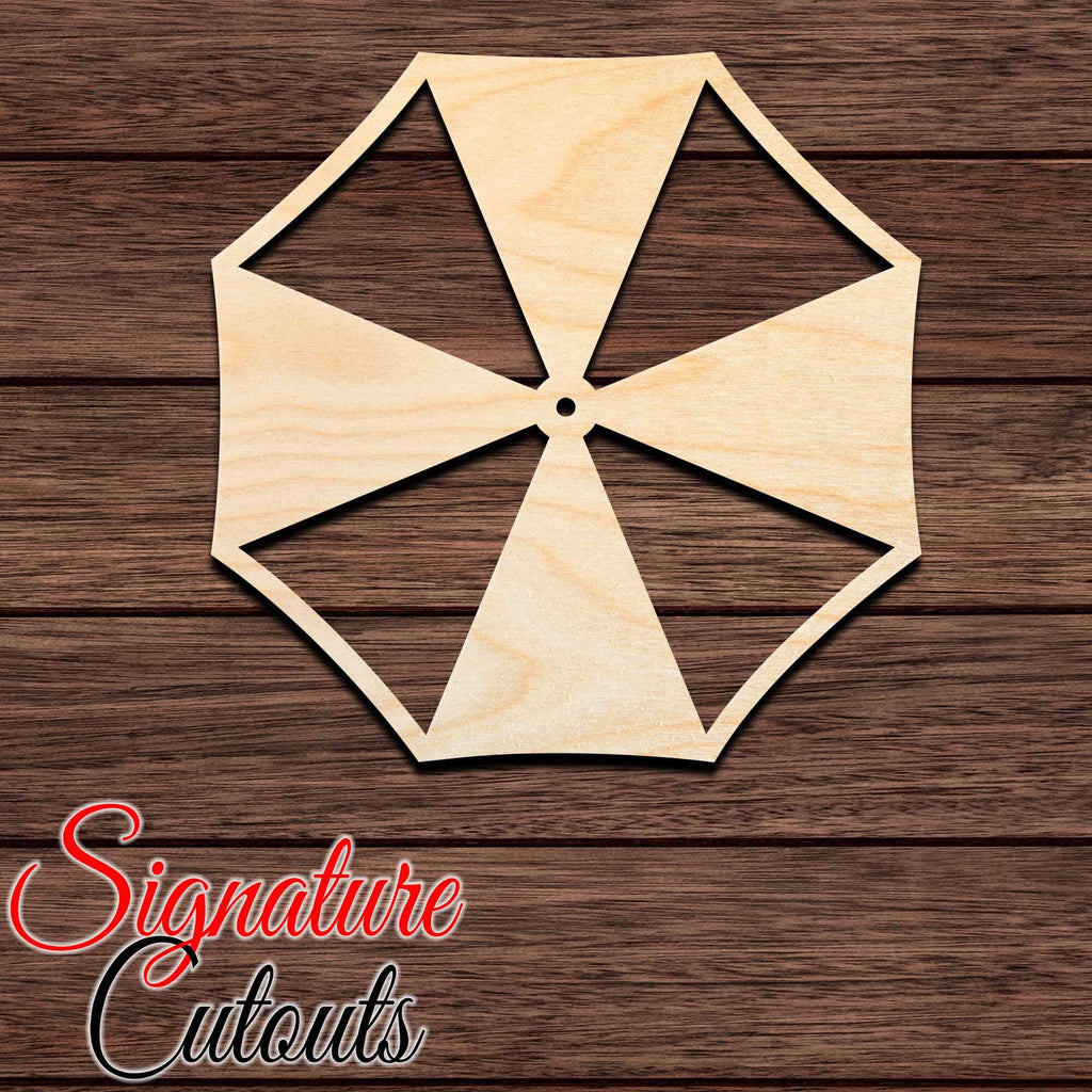 Umbrella 004 Shape Cutout Craft Shapes & Bases Signature Cutouts