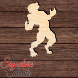 Werewolf 003 Shape Cutout in Wood Craft Shapes & Bases Signature Cutouts