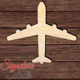 Airplane 003 Shape Cutout in Wood, Acrylic or Acrylic Mirror - Signature Cutouts