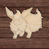 Anime 022 - Eevee Shape Cutout