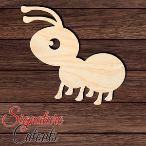Ant 002 Shape Cutout in Wood, Acrylic or Acrylic Mirror - Signature Cutouts