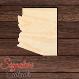 Arizona State Shape Cutout