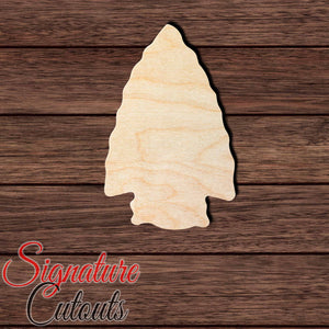 Arrowhead 004 Kansas Chiefs Shape Cutout in Wood, Acrylic or Acrylic Mirror - Signature Cutouts
