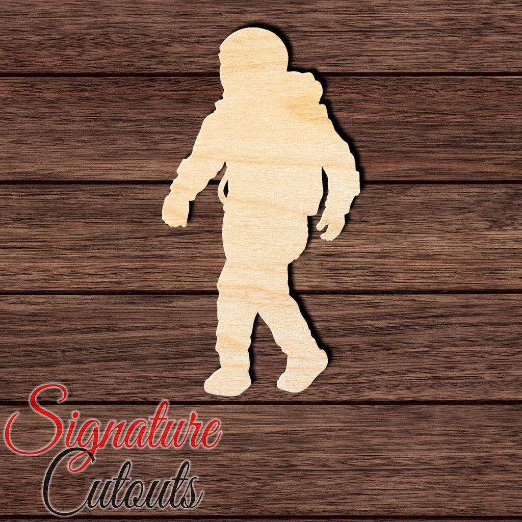 Astronaut 003 Shape Cutout in Wood, Acrylic or Acrylic Mirror - Signature Cutouts