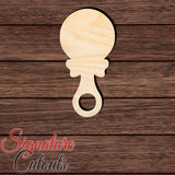 Baby Rattle Shape Cutout