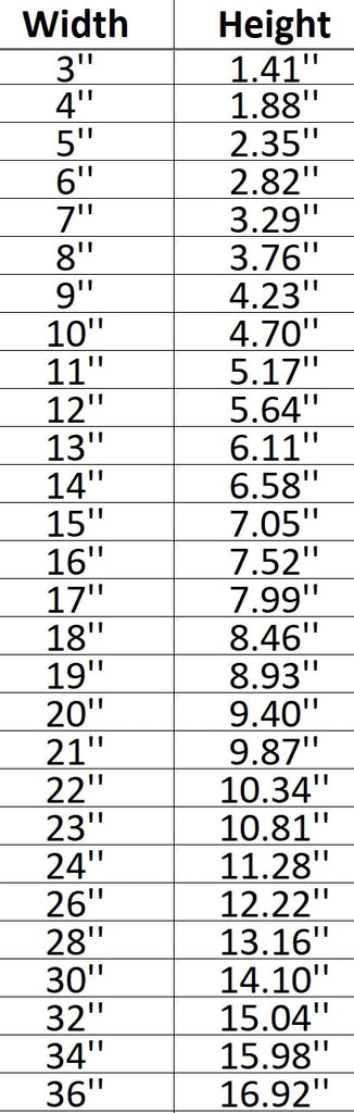 Banner 004 Shape Cutout in Wood, Acrylic or Acrylic Mirror - Signature Cutouts