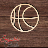 Basketball 016 Shape Cutout