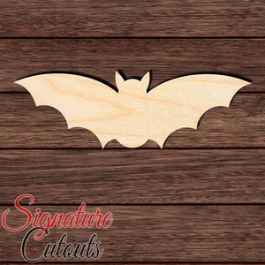 Bat 030 Shape Cutout in Wood Craft Shapes & Bases Signature Cutouts