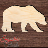 Bear 019 Shape Cutout