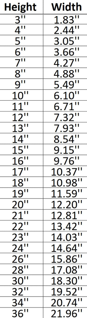 Bell Bottoms 001 Shape Cutout in Wood, Acrylic or Acrylic Mirror - Signature Cutouts