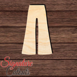 Bell Bottoms 001 Shape Cutout in Wood, Acrylic or Acrylic Mirror - Signature Cutouts