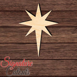 Bethlehem Star 001 Shape Cutout
