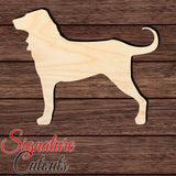 Black Dog - Lab Shape Cutout