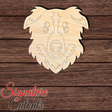 Border Collie Head 001 - Paint by LineShape Cutout