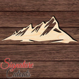 Boulder Colorado Flatirons 001 Shape Cutout