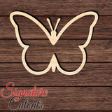 Butterfly Outline 001 Shape Cutout