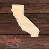 California State Shape Cutout