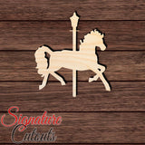 Carousel Horse 001 Shape Cutout