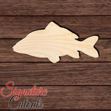 Carp Fish Shape Cutout